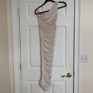 Elegant One-Shoulder Gown